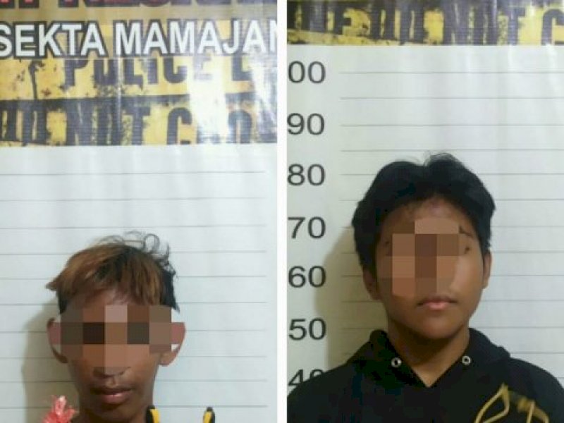 Terduga pelaku penyerangan SMAN 3 Makassar. (Foto: Ist)