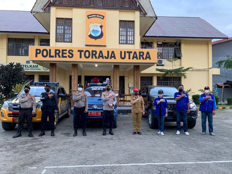 Tim Kemanusiaan Toraja Utara untuk Bencana Alam di Luwu. (Foto: Ist)