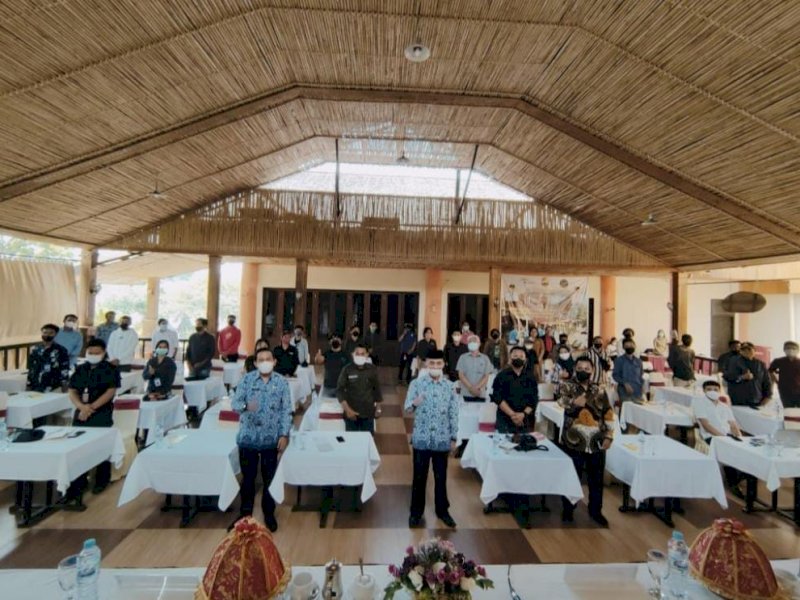 Pelatihan digitalisasi pemasaran Desa Wisata yang digelar, di Torut,  Senin (18/10/2021). 