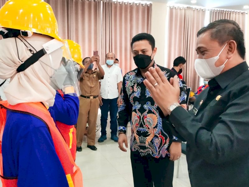 Bupati Wajo bersama AIA. (Foto: Ist)