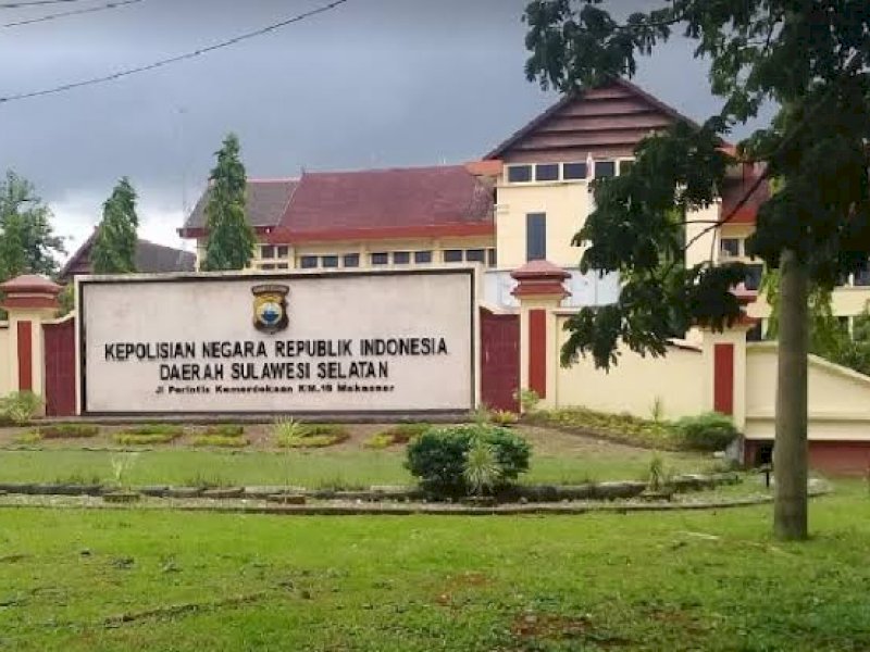 Kantor Polda Sulsel. (Foto: Supriadi)