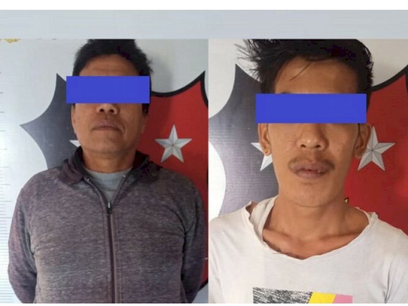 Dua pelaku penganiayaan polisi di Luwu diamankan.