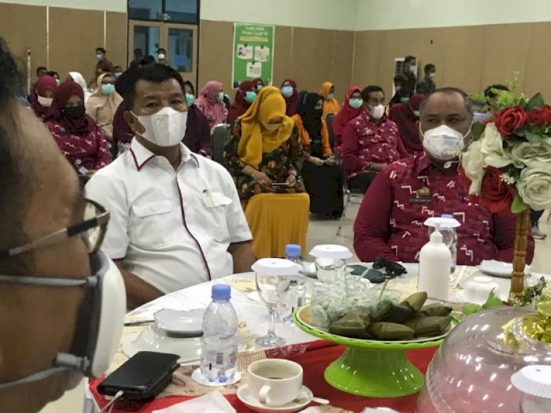 Bupati Bulukumba Mukhtar Ali Yusuf menghadiri peluncuran endoskopi di RSUD Sultan dg Radja.
