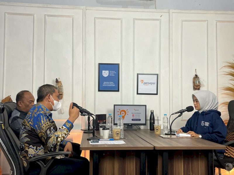 Bupati Wajo Amran Mahmud dalam Podcast Ma'jori. (Foto: Ist)
