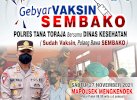 Gebyar Vaksinasi di Tator, "Habis Vaksin Pulang Bawa Sembako"