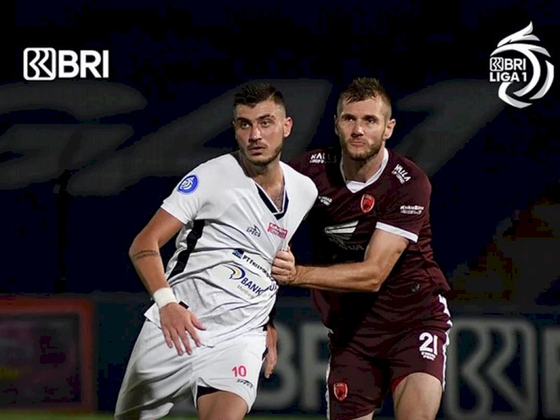 PSM harus puas bermain imbang 1-1 melawan Persipura.