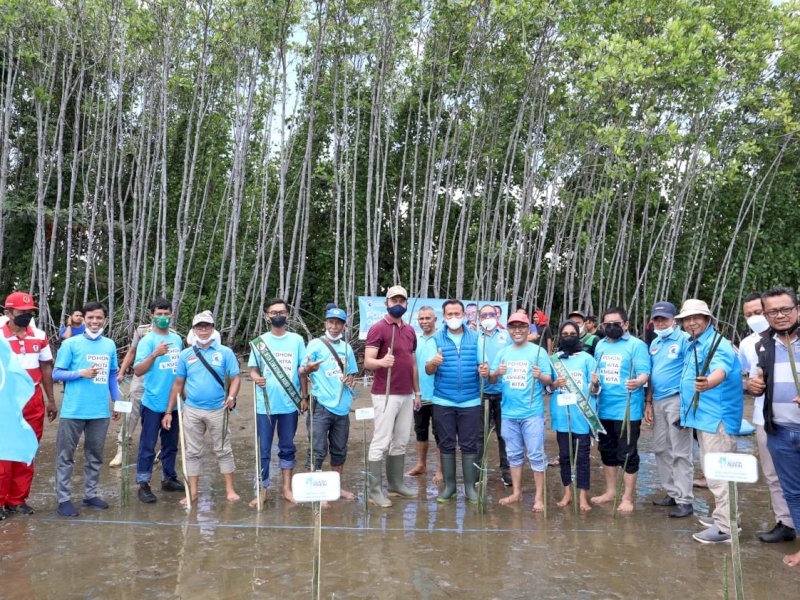 Gerakan Tanam 10 Juta Pohon di Kabupaten Sinjai yang digelar Partai Gelora.