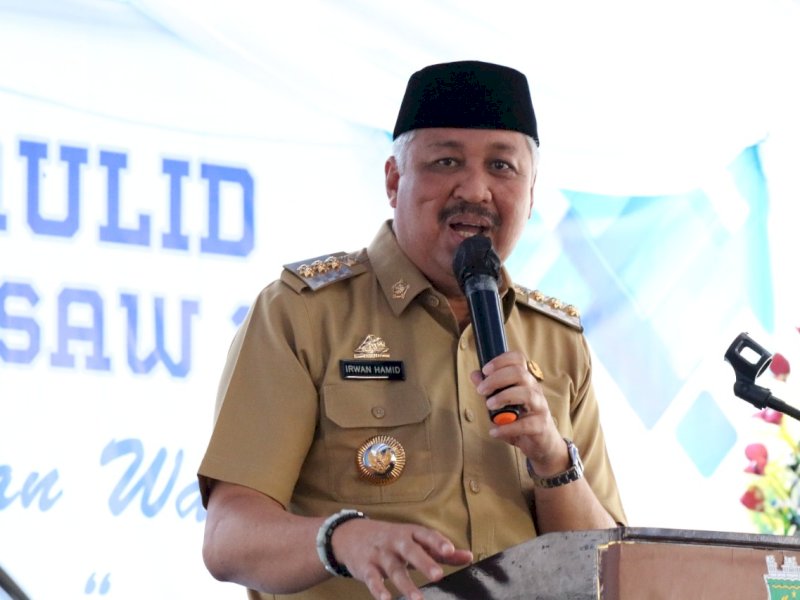 Bupati Pinrang Irwan Hamid (Foto: Ist)