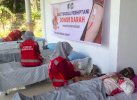 Usai Pengukuhan Perhiptani, Puluhan Penyuluh Pertanian di Lutra Ikut Donor Darah