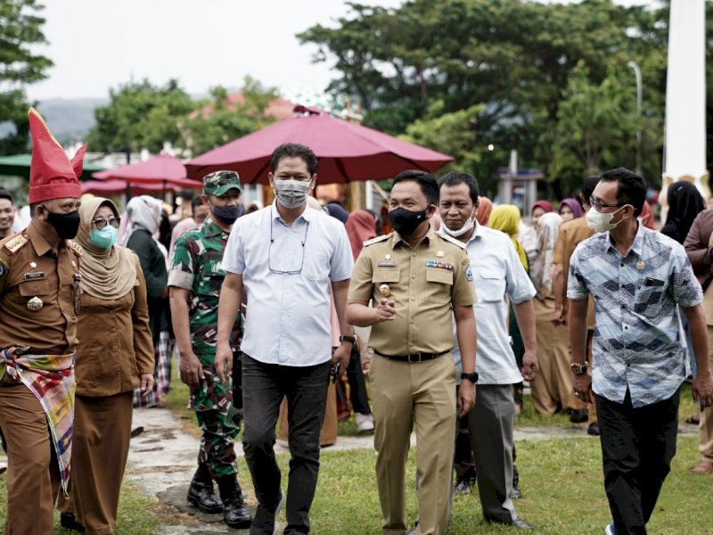 Bupati Bantaeng Ilham Azikin hadiri Festival Kaloli. (Foto: Ist)