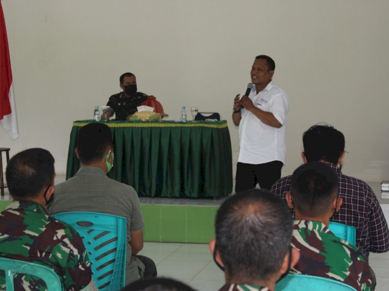 Sosialisasi program Gadde Nusa di Makodim Gowa.