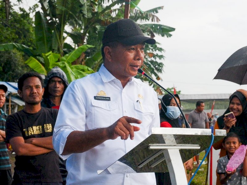 Bupati Bulukumba Andi Muchtar Ali Yusuf menutup Tanah Harapan Cup.