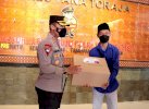 Kapolres Tana Toraja Berbagi Bingkisan Nataru kepada 42 Media