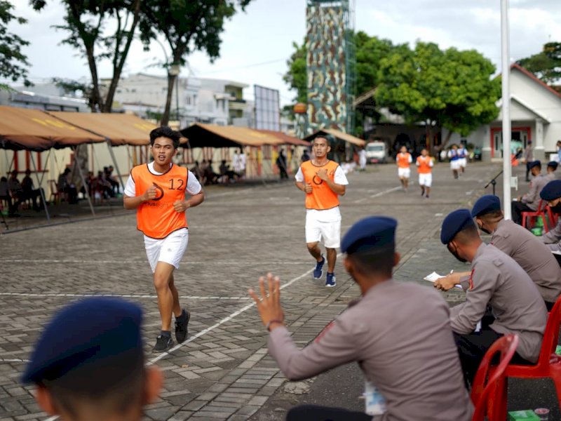 Suasana test SKB Kesamaptaan CPNS Kemenkumham. (Foto: Ist)