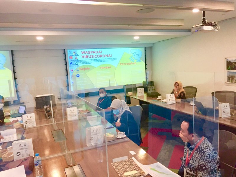 Bupati Wajo Amran Mahmud dan Anggota DPR RI Andi Yuliani Paris kunjungi kantor SKK Migas di Jakarta. (Foto: Ist)