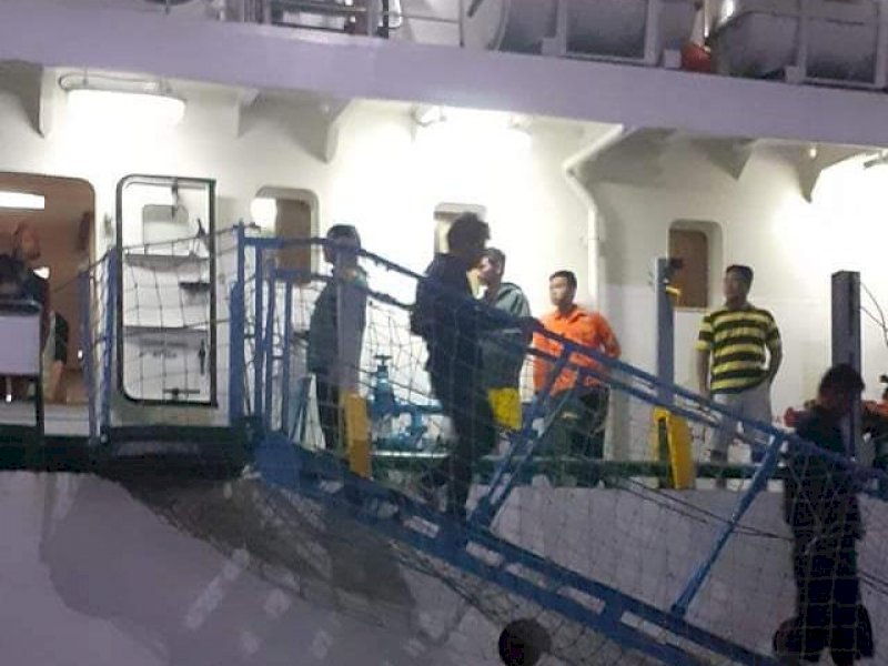 Aktivitas Pelabuhan Makassar jelang Nataru. (Foto: Nurjannah)