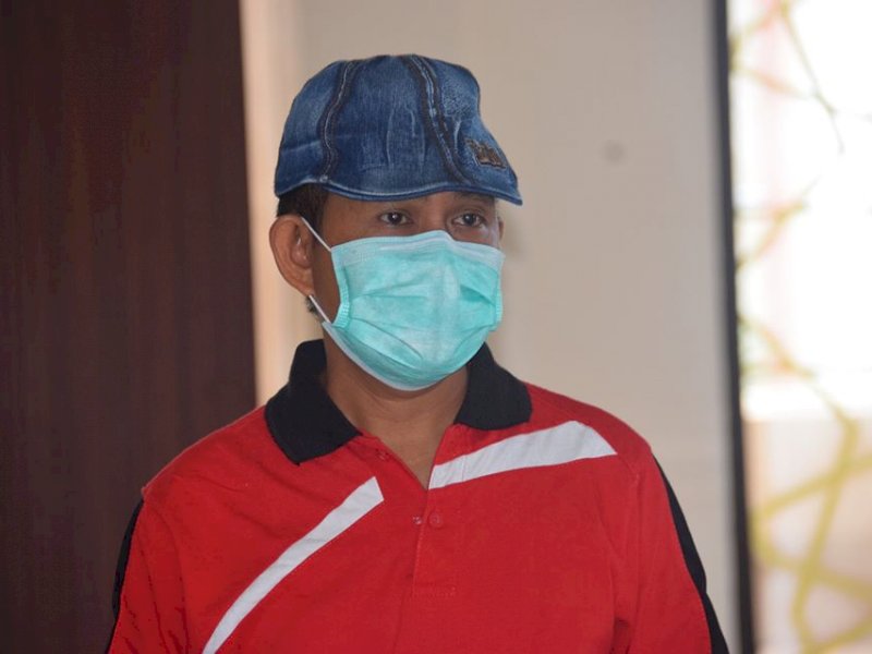 Jubir Satgas Covid-19 Bone, Yusuf. (Foto Abustan Abiy)