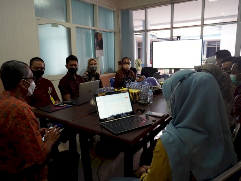 KPPN Watampone dan BRI Cabang Watampone serta Kejaksaan Negeri Bone gelar rakor. (Foto: Ist)