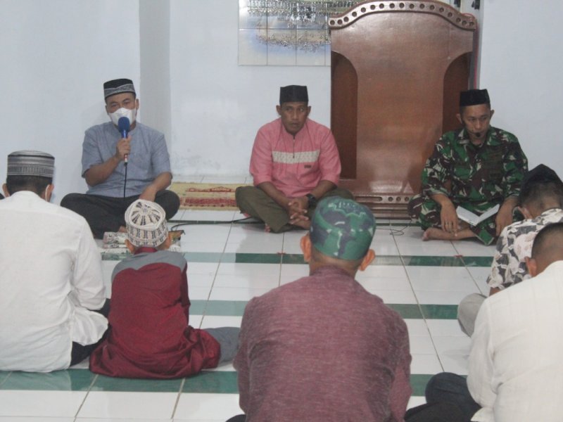 Kodim 1409/Gowa menggelar doa bersama dalam rangka menyambut 2022.