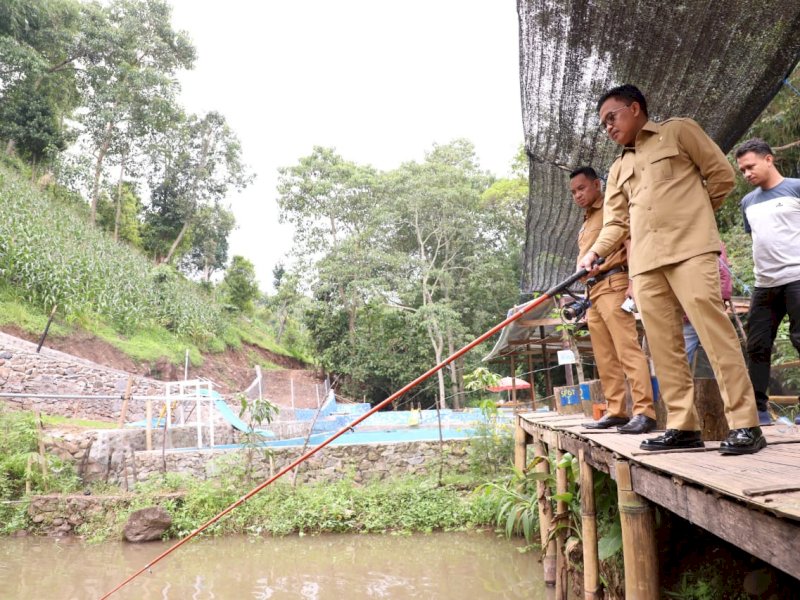 Spot wisata Salu Caddia di Kabupaten Bantaeng.