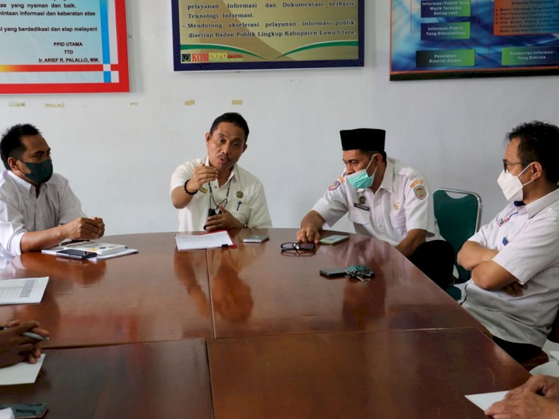 BKPSDM Luwu Utara melakukan sosialisasi penyetaraan jabatan administrasi ke fungsional.