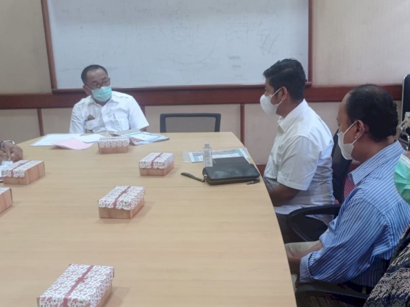 Pertemuan Asprindo dengan Asisten 2 Pemprov Sulsel membicarakan digitalisasi pasar.