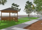 Eloknya Desain Pantai Merpati: Jadi Pusat Kuliner, Kelar Tahun ini