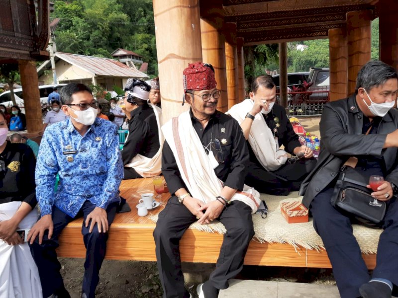 Mentan SYL berkunjung ke Toraja Utara, Rabu (19/1/2022).