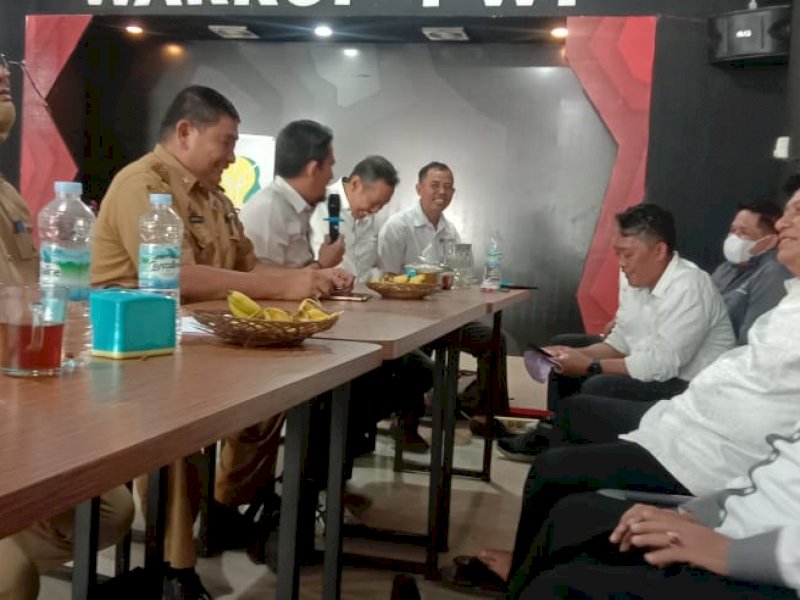 Sekretariat DPRD Jeneponto berkunjung ke PWI Sulsel.