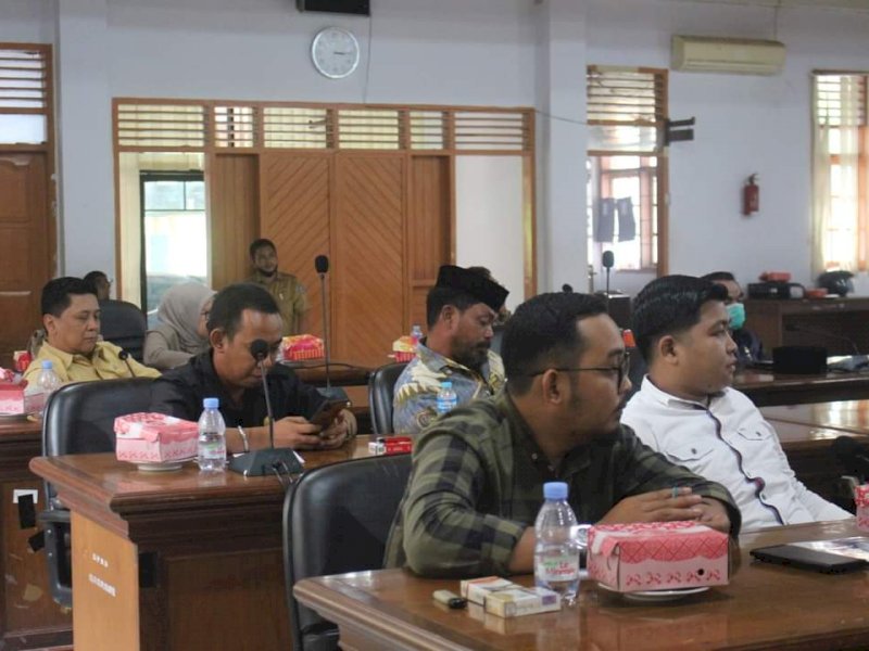 RDP lintaskomisi DPRD Bulukumba malam tadi.