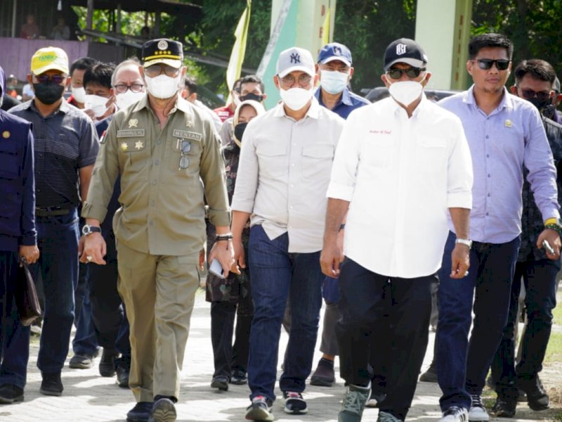 Mentan SYL berkunjung ke Kabupaten Bulukumba akhir pekan kemarin.