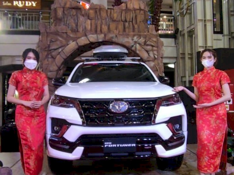 New Fortuneer masih jadi primadona di kelasnya di ajang Kalla Toyota Day 2022.