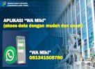 BPS Perkenalkan 'WA Miki', Bisa Akses Data Apa Saja Soal Lutra