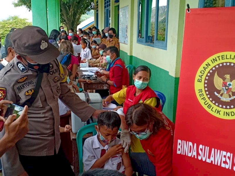 Binda Sulsel gencar membantu percepatan vaksinasi di Tator.