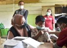 Dari Desa Terpencil, Siswa Seko Bersama Bupati Lutra Serukan 'Ayo Vaksin'