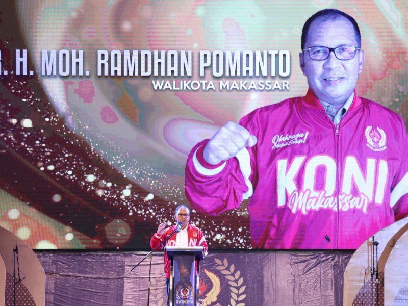 Wali Kota Danny Harap KONI Makassar dan Sulsel Kompak Bina Olahraga