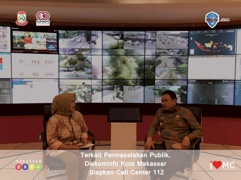 Jawab Kebutuhan Publik, Diskominfo Kota Makassar Siapkan Call Center 112
