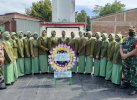 Peringatan HUT ke-76, Persit Kodim Gowa Ziarah TMP Romang Lompoa 