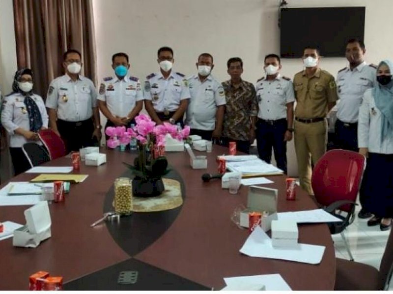 Dishub Sinjai silaturahmi ke Dishub Makasaar. (Ist)