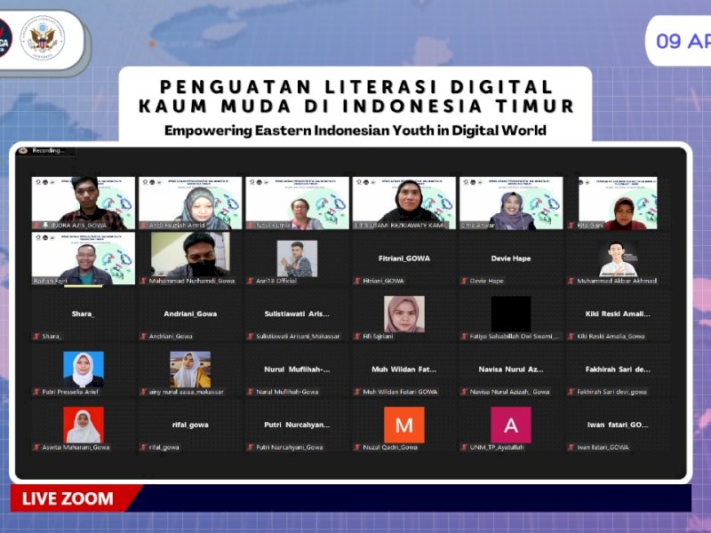 Japelidi - MyAmerika Surabaya Gelar Penguatan Literasi Digital di Gowa