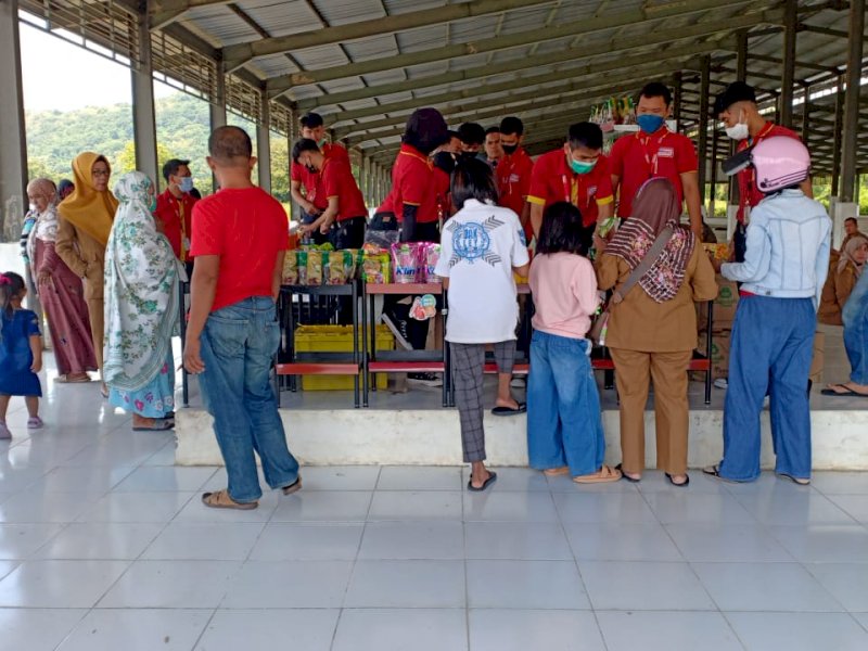 Pasar murah di Batu Lappa Sidrap. (Ist)