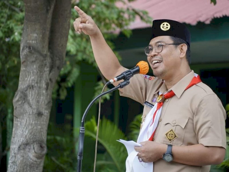 Wabup Edy Manaf Canangkan Uniform Pramuka Lengkap di Tanggal Cantik