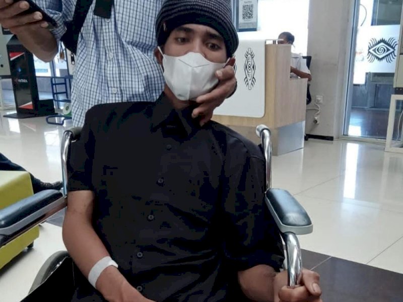 Anwar Sauki dg Paewa (24), warga Gowa yang menjadi korban penembakan Kelompok Kriminal Bersenjata (KKB) Papua.