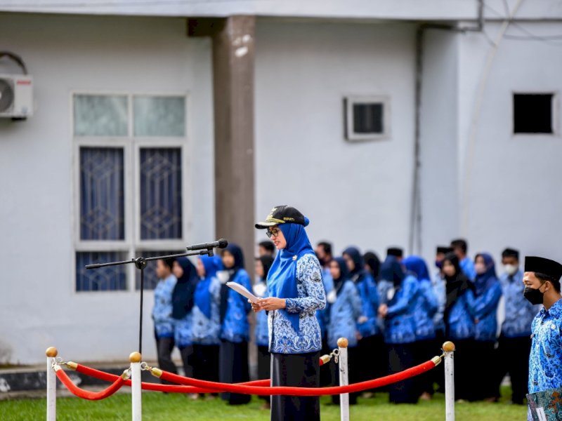 Peringatan Harkitnas di Lutra, Jumat (20/5/2022).