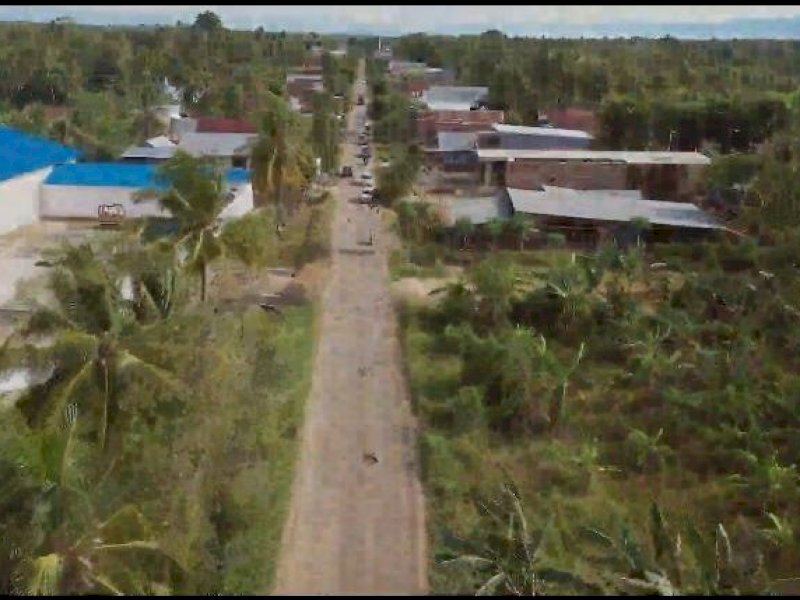 Jalur Salaonro-Ulugalung yang merupakan akses penghubung Kabupaten Wajo-Soppeng.