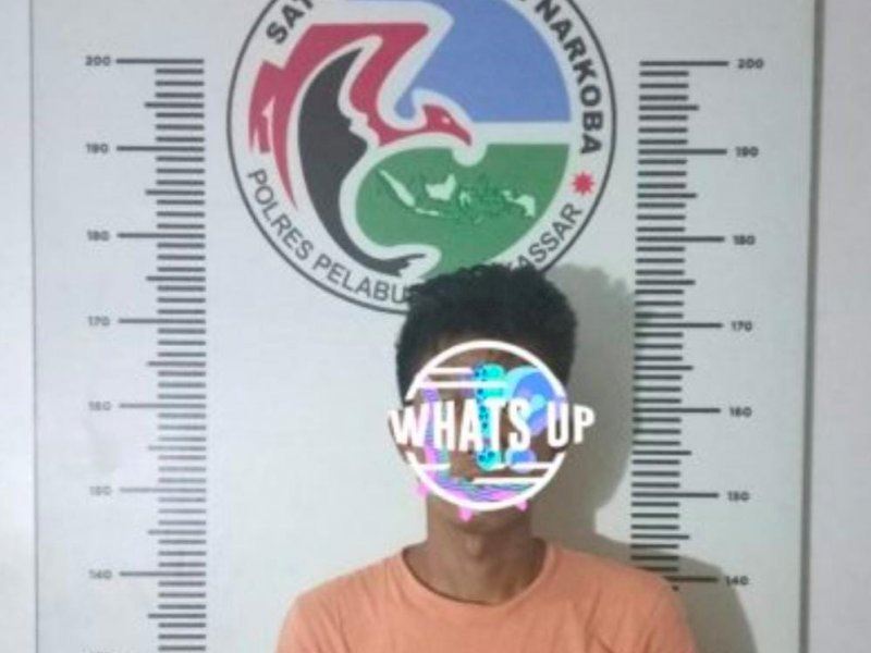 SI alias Jontor (32) diamankan Polres Pelabuhan Makassar. 