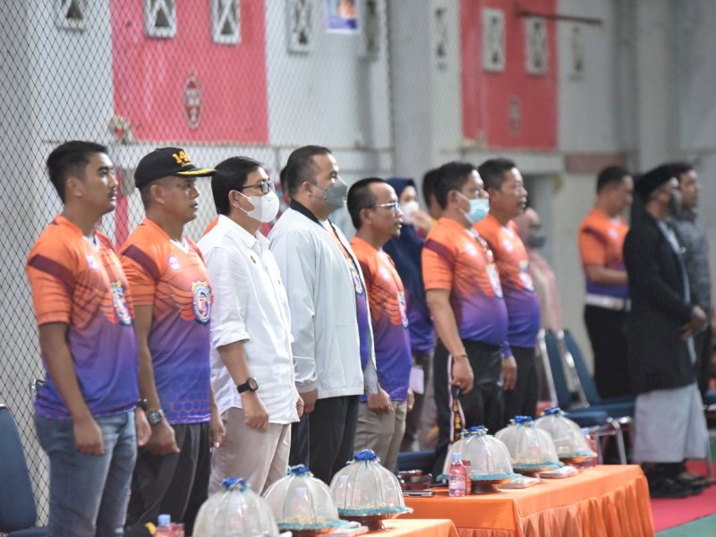Wabup Lutra Harap Kejuaraan Voli Kapolres Cup Lahirkan Atlet Berprestasi
