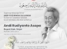Sudirman Sampaikan Duka Atas Wafatnya Mantan Bupati Sinjai Rudiyanto Asapa