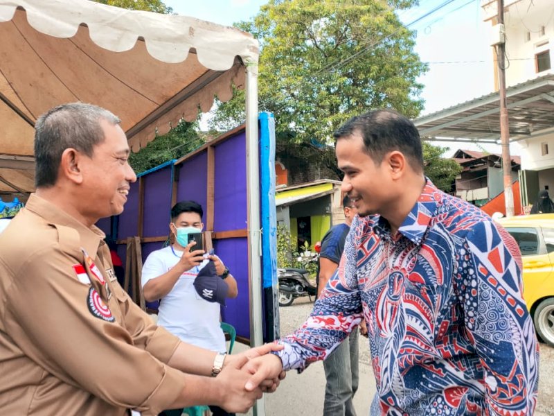 Bupati Wajo Amran Mahmud menghadiri peresmian Apotek Bintang Lima Farma di Jl Bau Mahmud, Sengkang, Sabtu (18/06/2022).