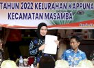 100 Warga Kelurahan Kappuna Luwu Utara Terima Sertifikat Gratis